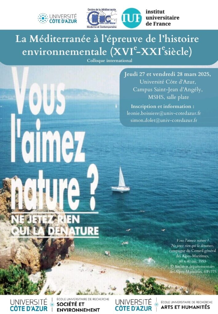 Environmental History Challenging the Mediterranean