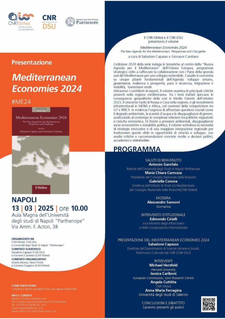 Incontro Ismed mediterranean economies
