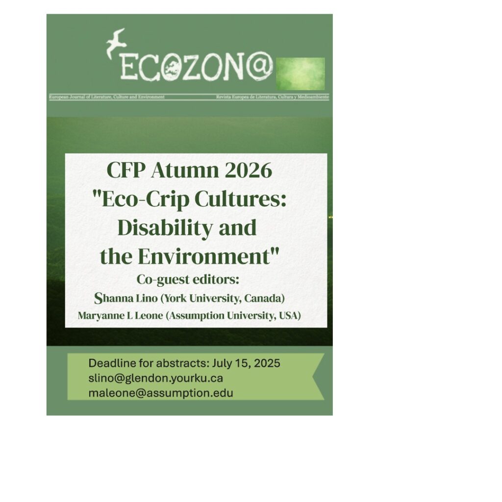 Ecozon@ Autumn 2026