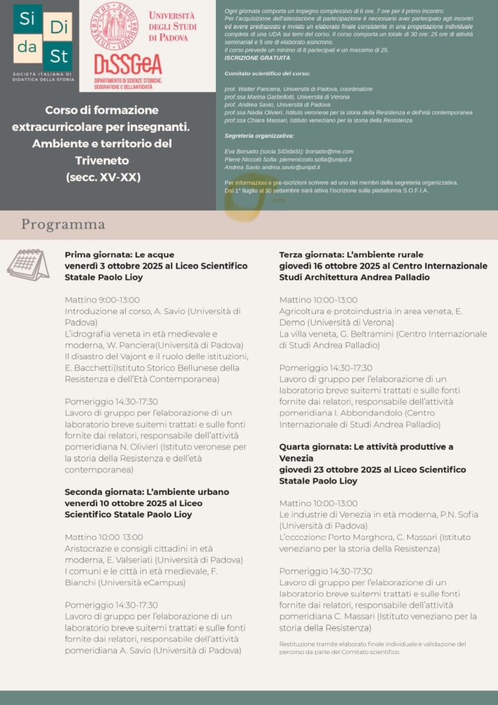 Ambiente e territorio del Triveneto