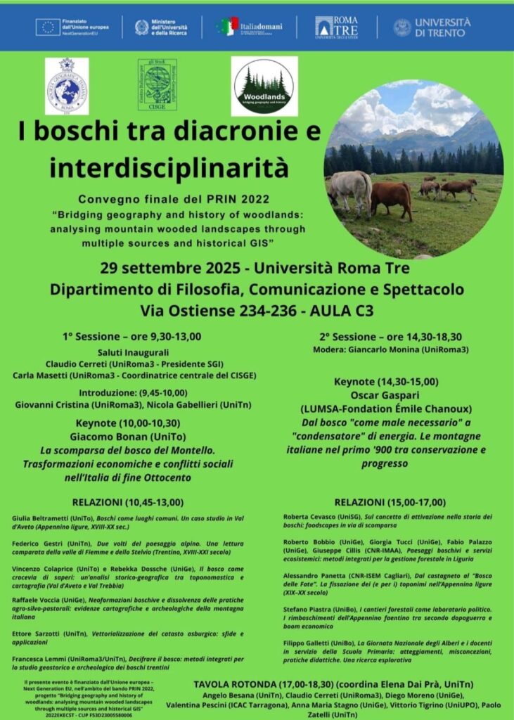 boschi tra diacronie