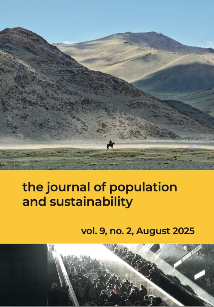 nuovo numero journal of population and sustain
