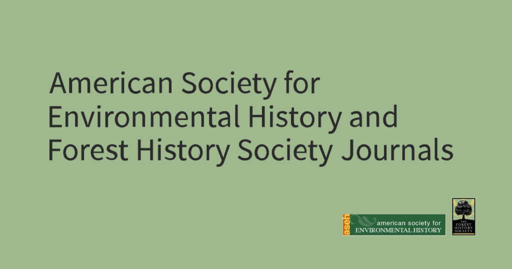editors for environmental history