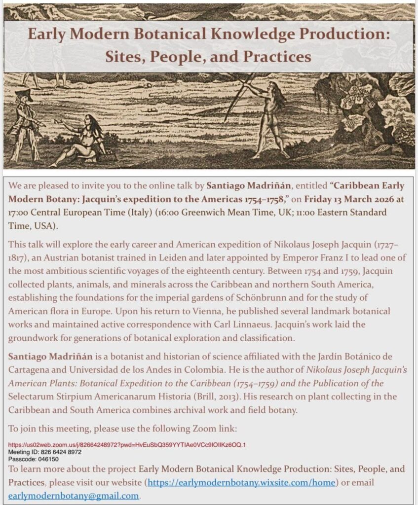 Caribbean Early Modern Botany