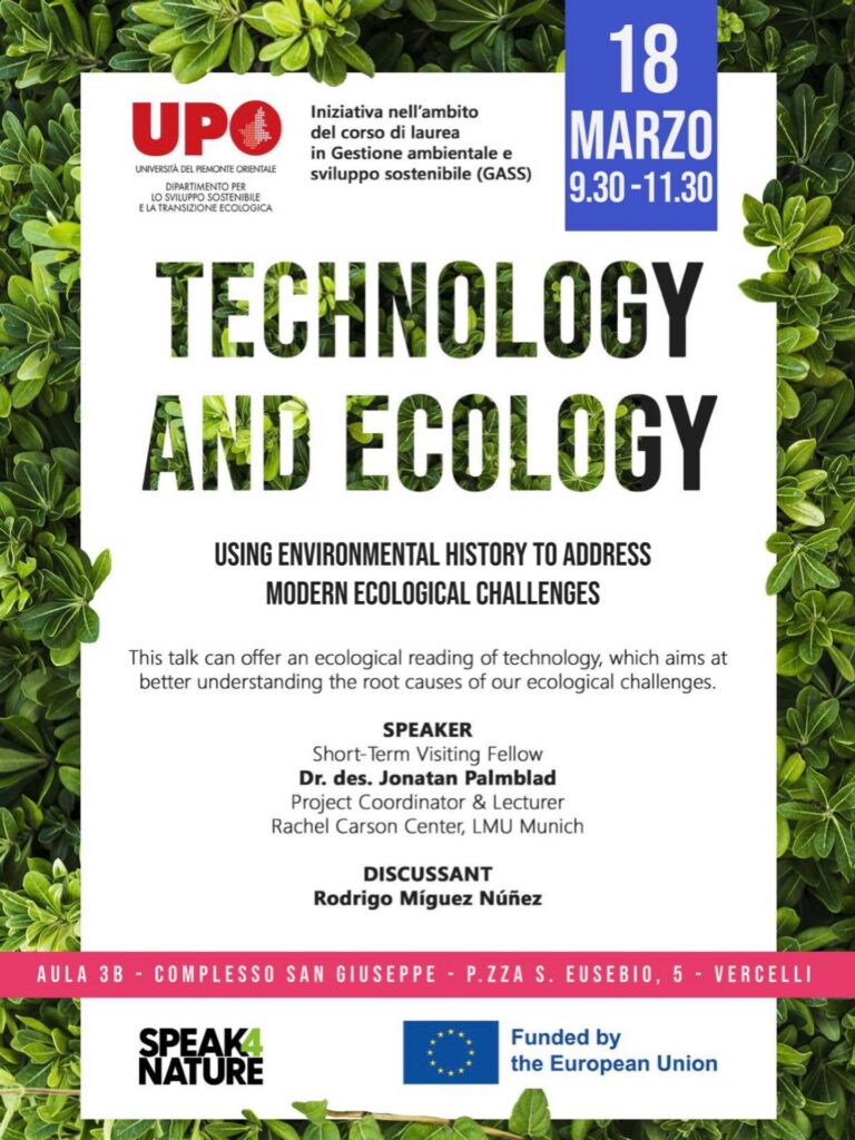 Technology and Ecology