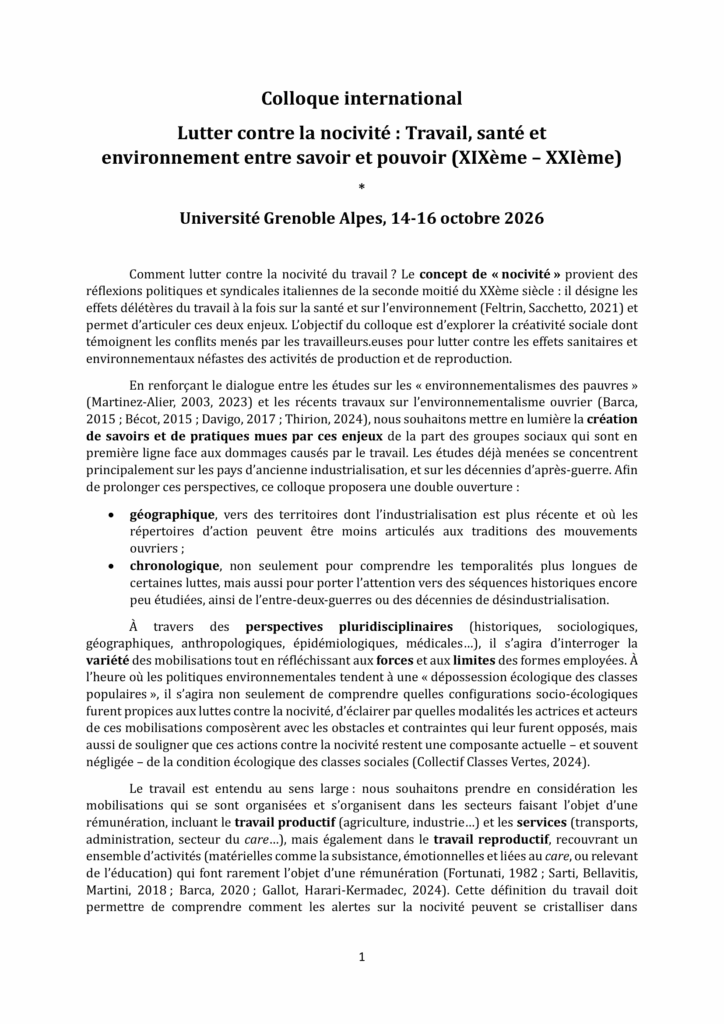 lottare contro la nocivita