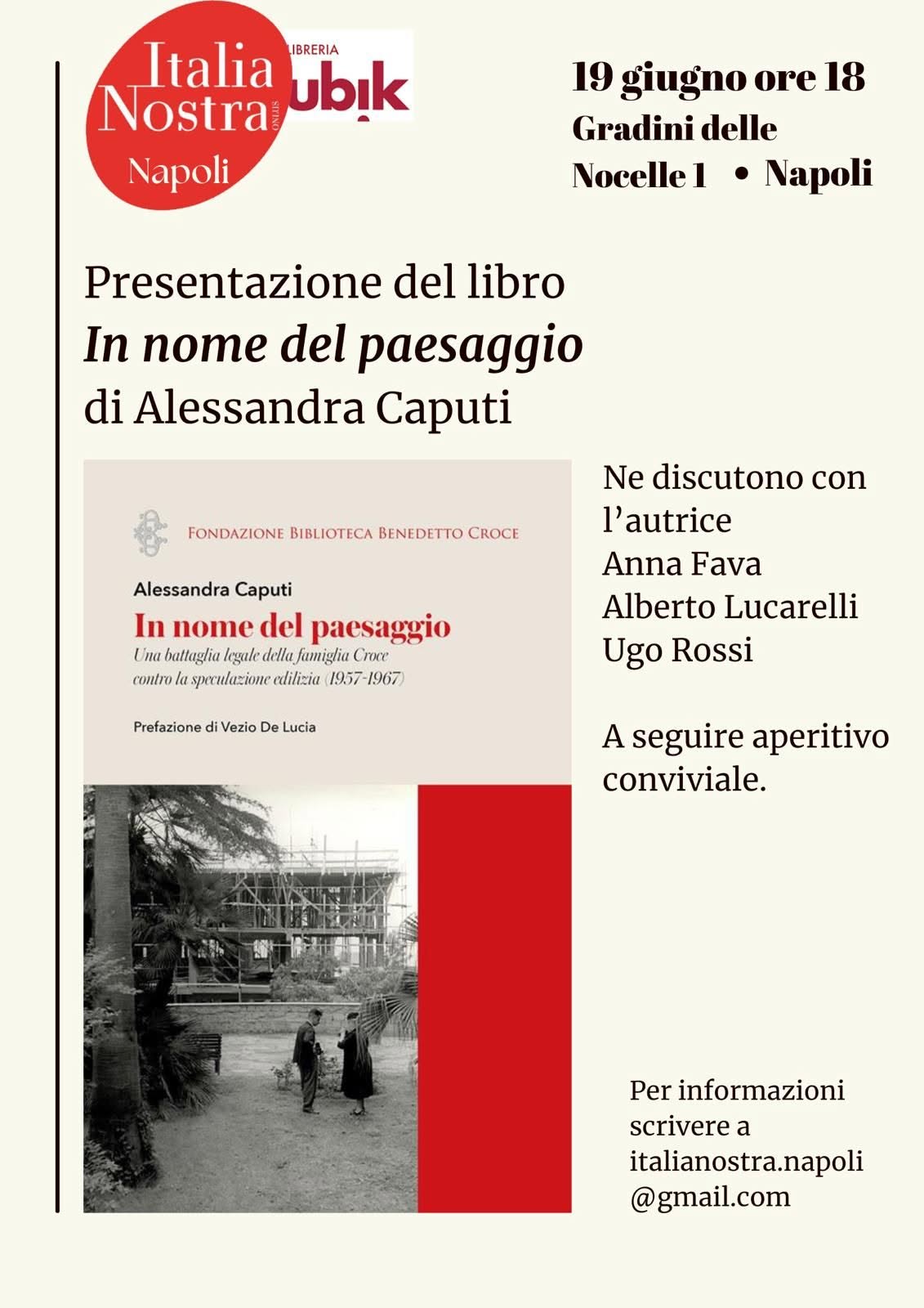 in nome del paesaggio