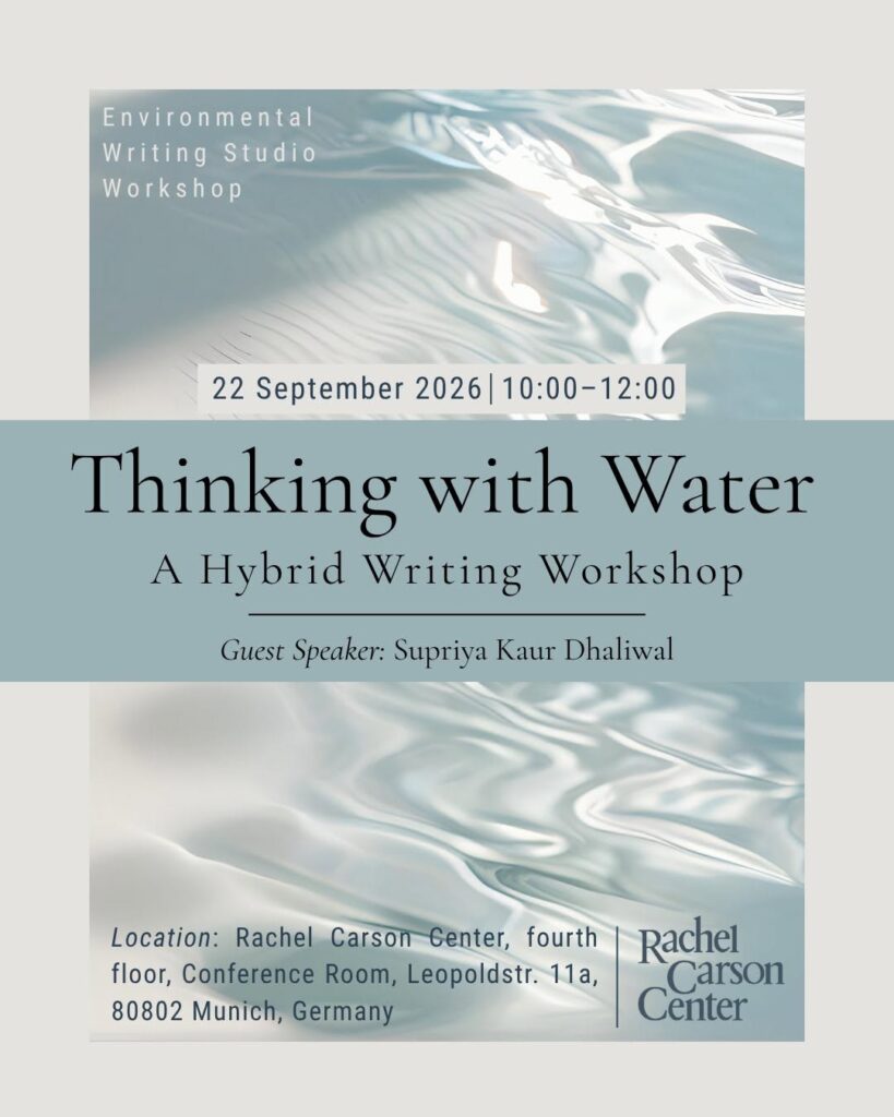 thinking with water